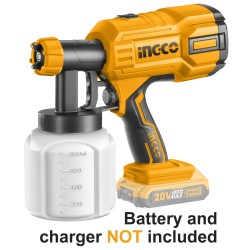 Pistola para pintar inalámbrica Ion de Litio 20v