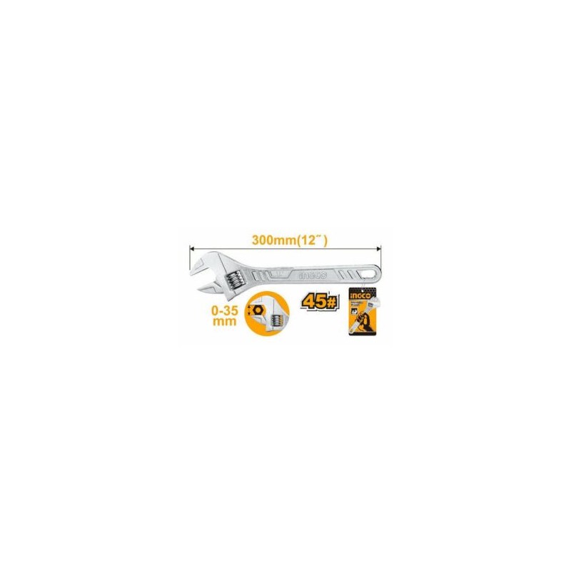 Llave ajustable de 12″